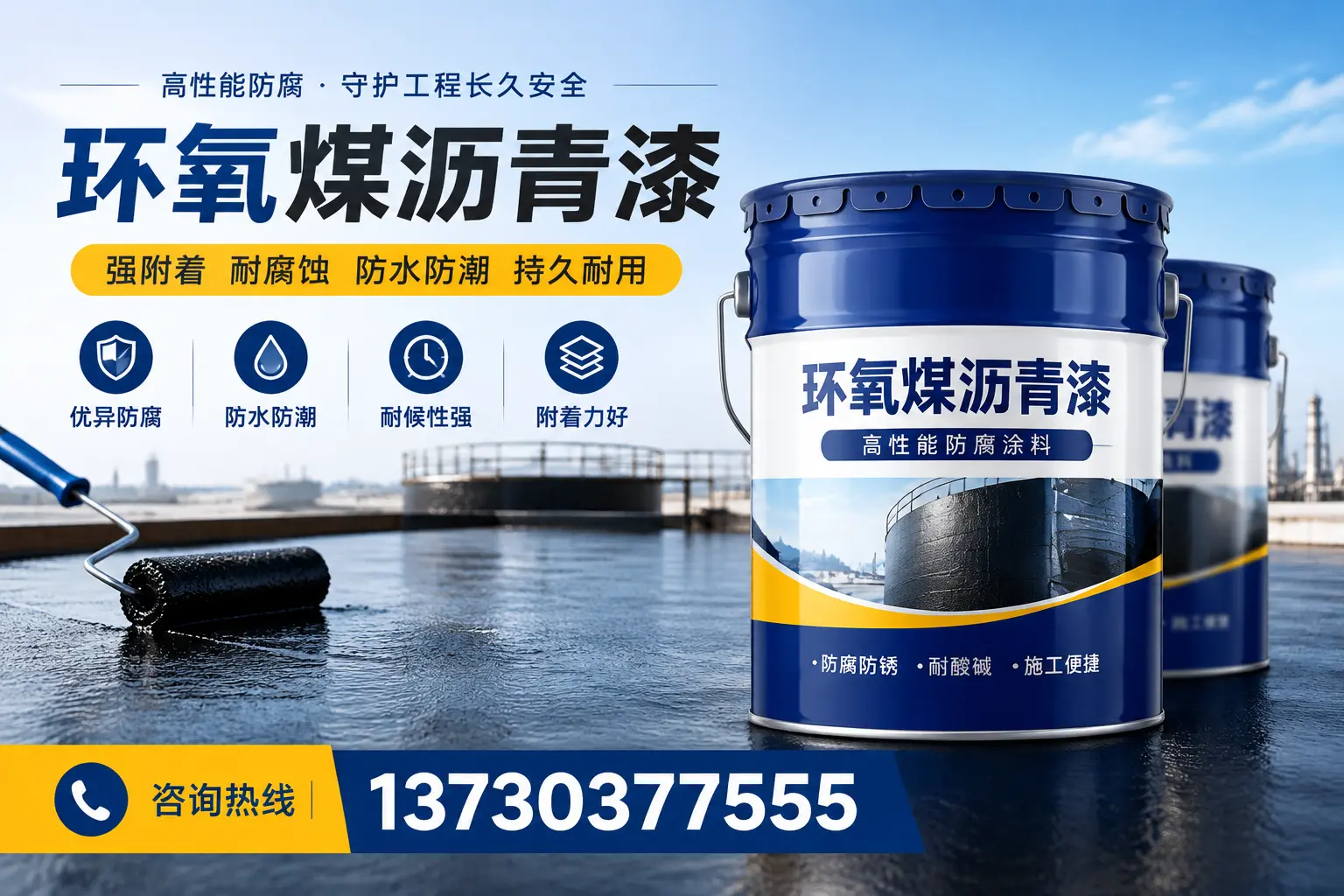 如何判断环氧煤沥青漆的质量？顺平消费者指南